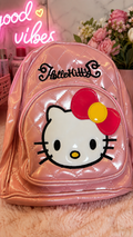 🩷 Hello Kitty Quilted Mini Backpack – Pink